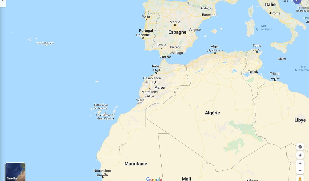 google-map-maroc
