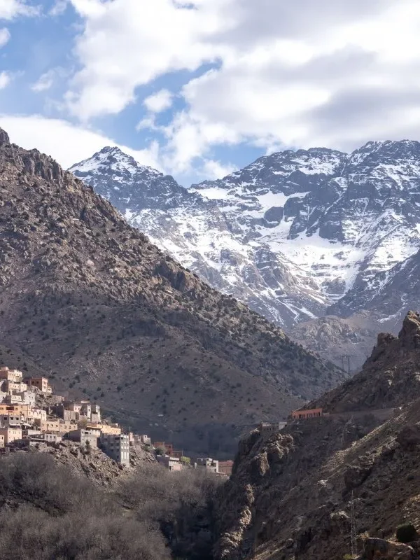imlil valley and mount toubkal