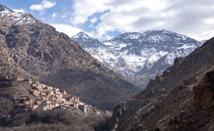 imlil valley and mount toubkal