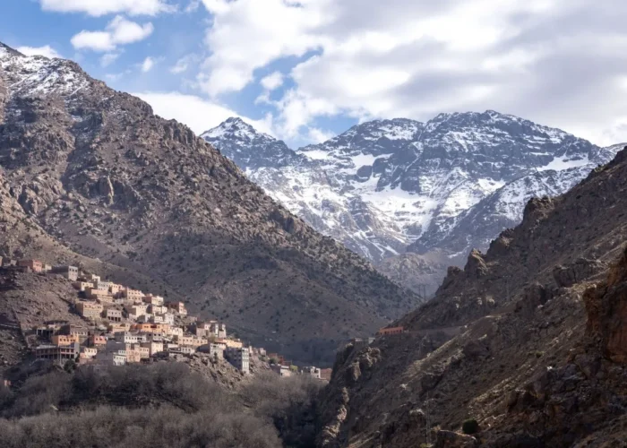 imlil valley and mount toubkal