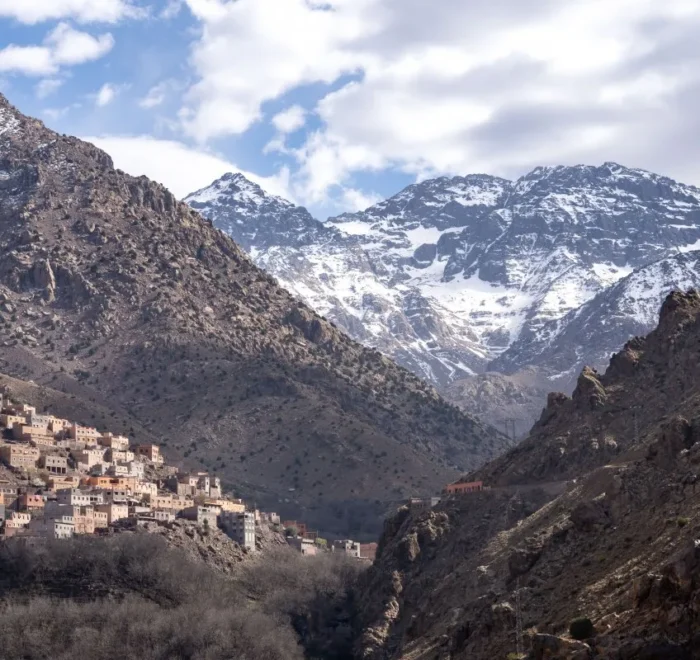 imlil valley and mount toubkal